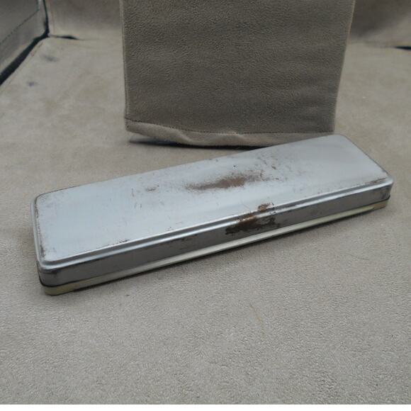 Vintage AW Faber Castell 2H No  9000 Pencils in Tin Drafting Nurnberg Germany - Picture 8 of 10